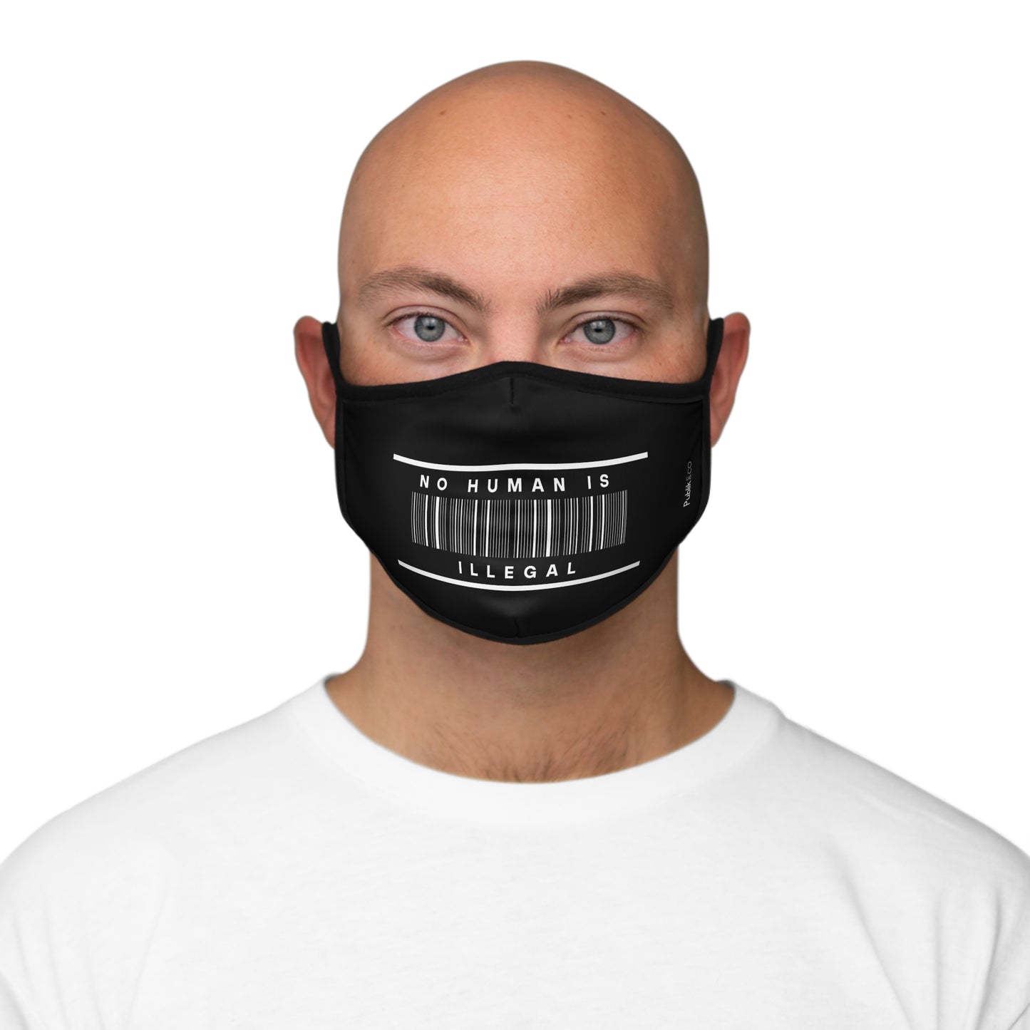 No Human Is Illegal - Face Mask - Urban Activist Designer Graphics Print