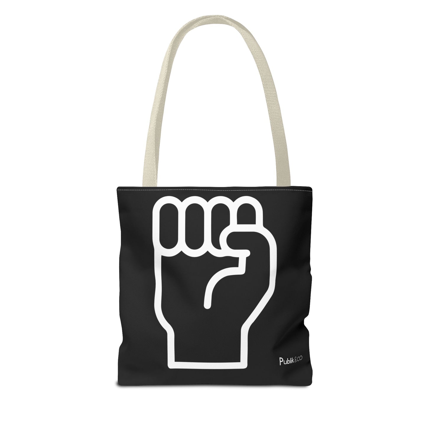 Our Dirty Hands Your Clean Food - Urban Activist Tote Bag - Stylish Human Rights Power Bag with Designer Graphics