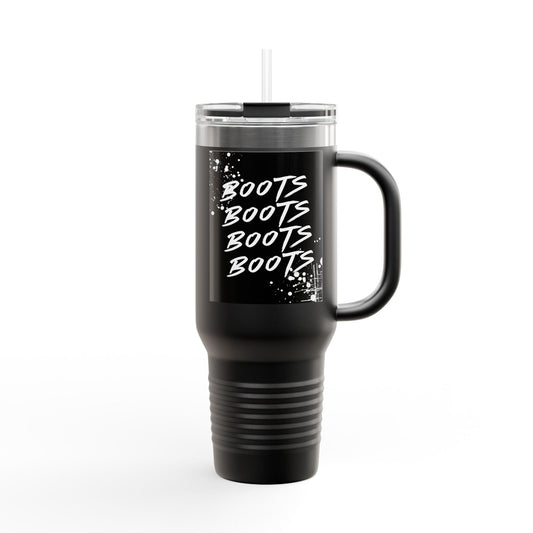 Boots - Graffiti - Insulated Travel Mug, 40oz