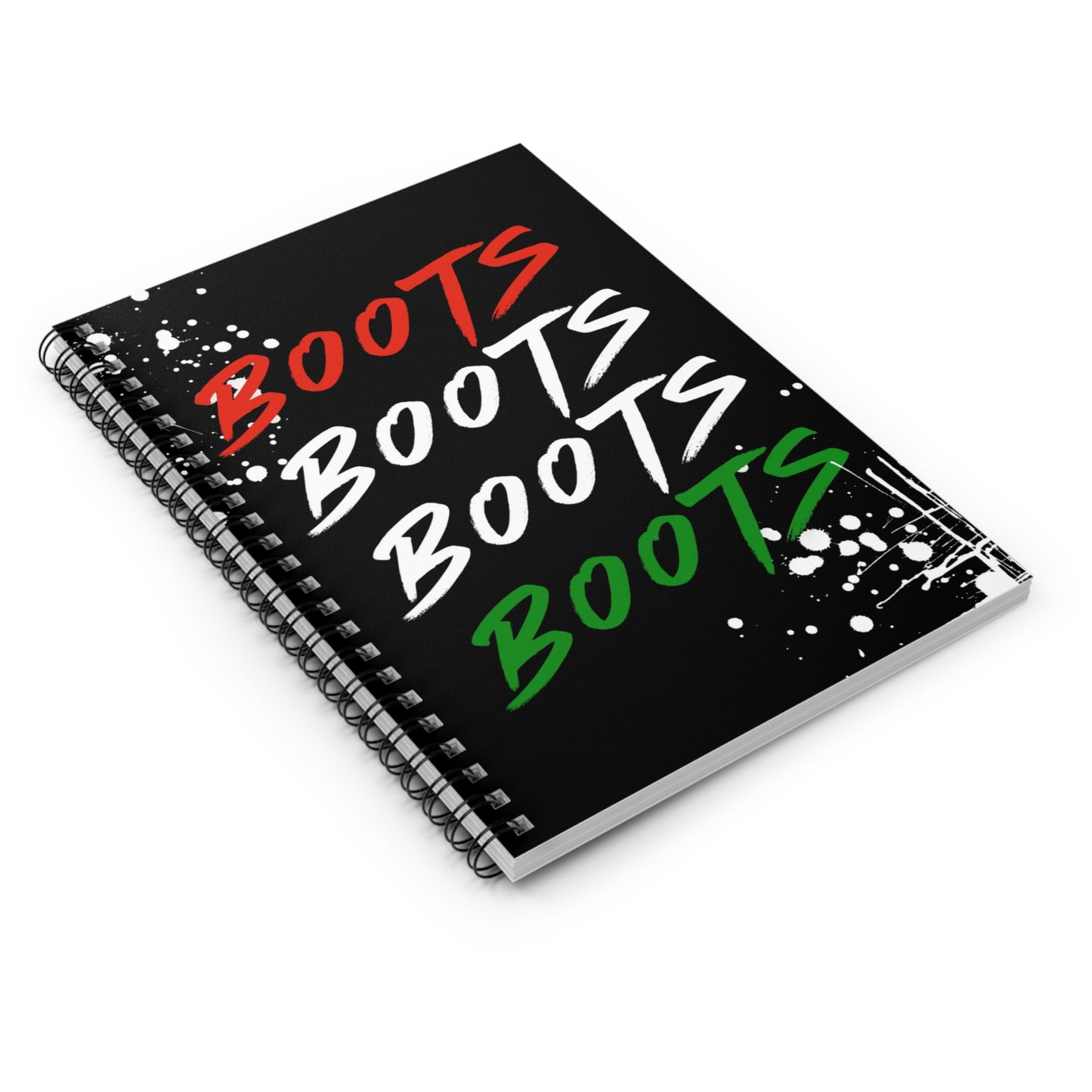 Boots  - Spiral Notebook - Protest Unity Journal