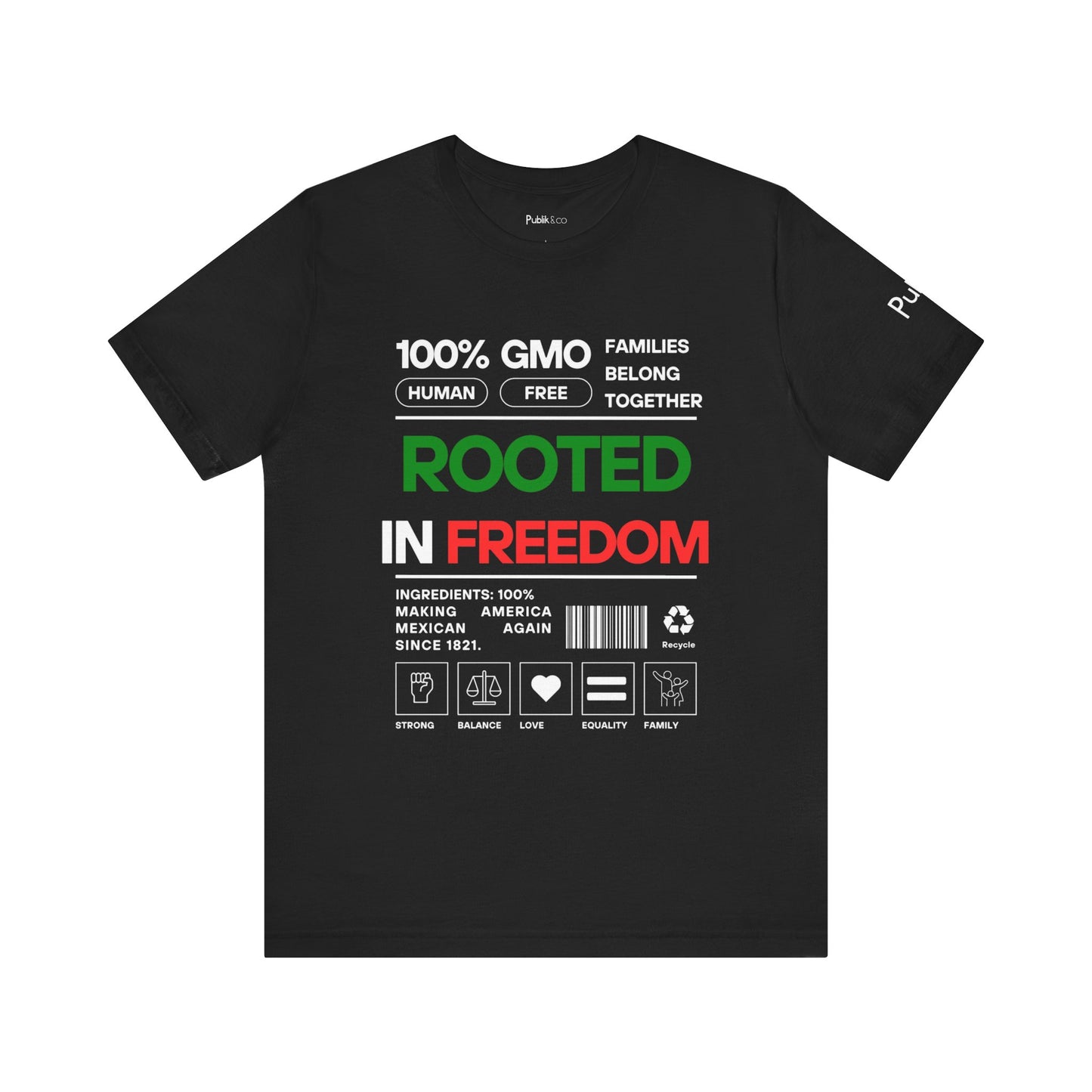 Rooted In Freedom Limited Edition - Urban Protest Unity Street Wear