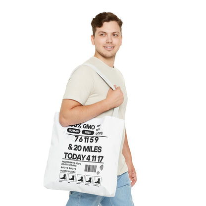 Boots - Urban Activist Tote Bag - Stylish Human Rights Power Bag with Designer Graphics