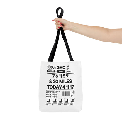 Boots - Urban Activist Tote Bag - Stylish Human Rights Power Bag with Designer Graphics