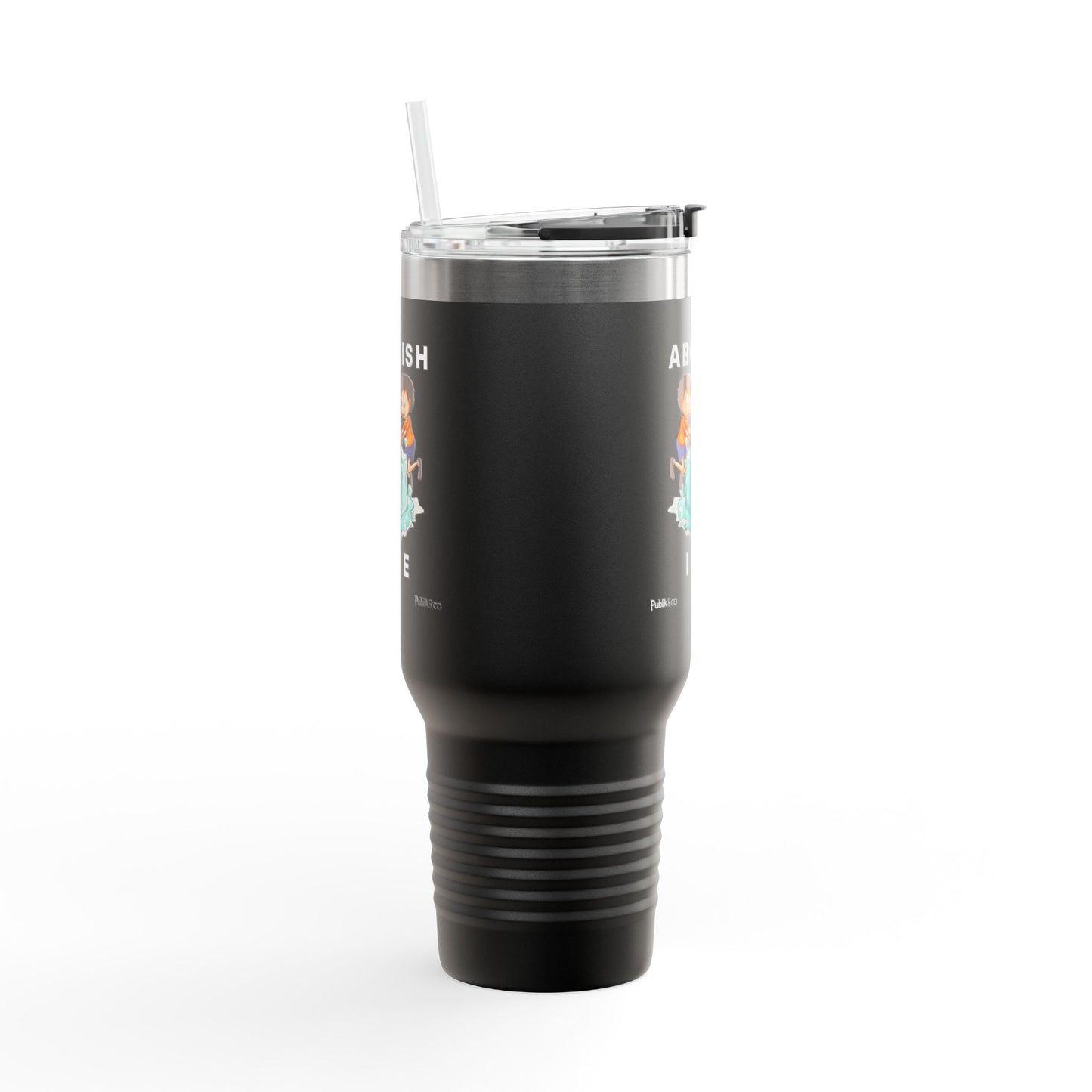 Abolish ICE Insulated Travel Mug, 40oz