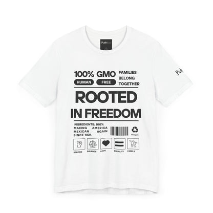 Rooted In Freedom - Designer Graphic Tee - Urban Protest Unity Street Wear