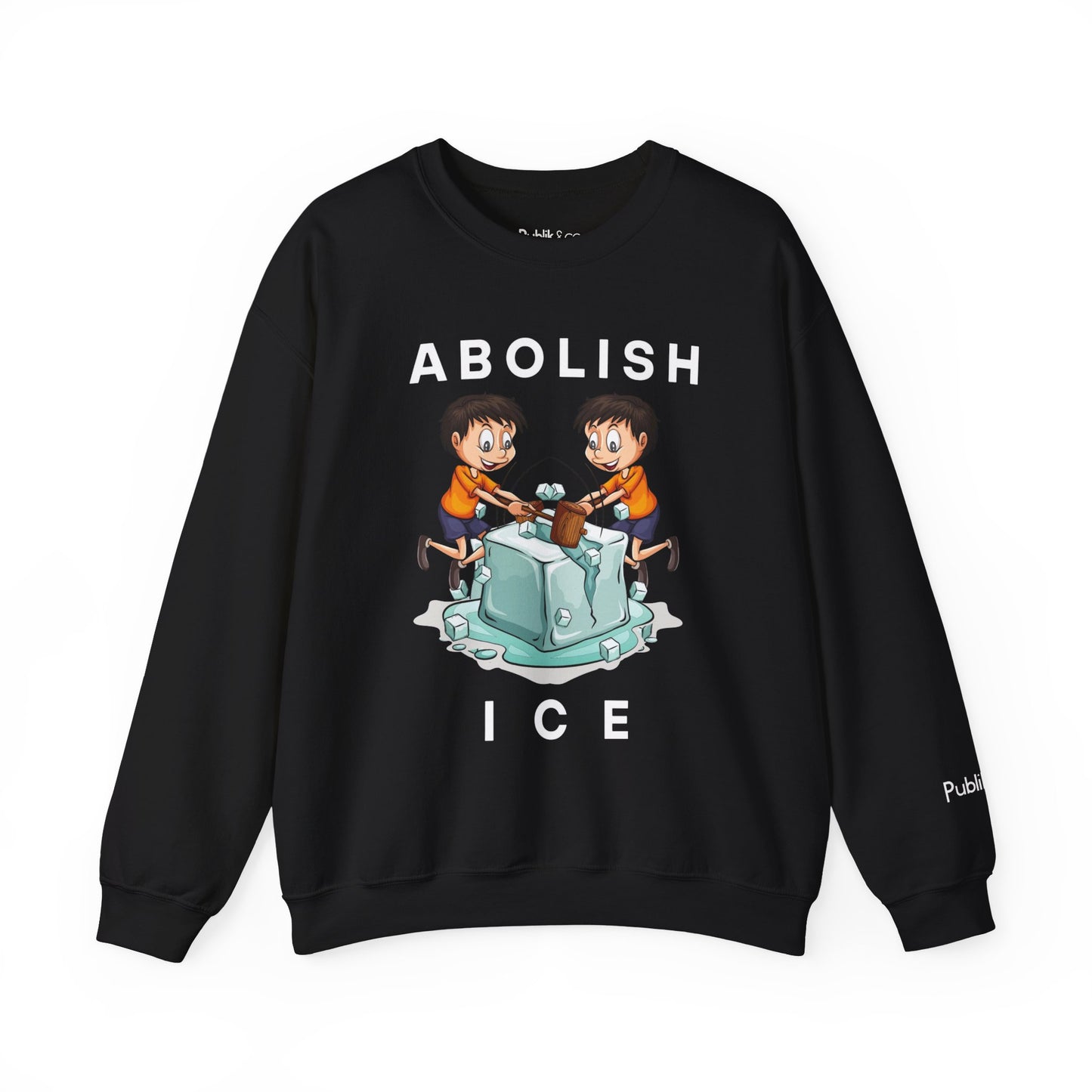 Abolish Ice Sweatshirt - Urban Protest Unity Street Wear Crewneck