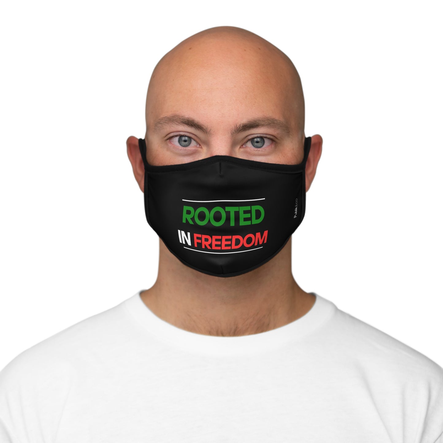 Rooted In Freedom - Face Mask - Urban Activist Designer Graphics Print