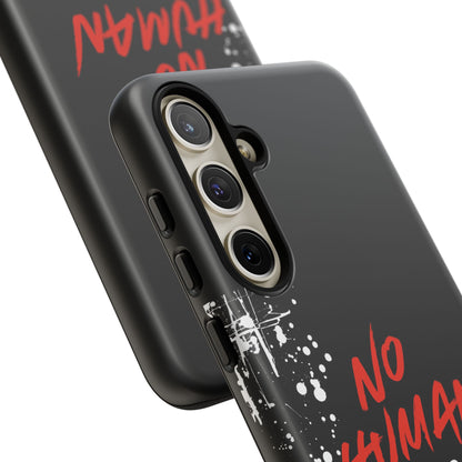 No Human Is Illegal - Streetwear Tough Cases - Urban Human Rights Edgy Phone Cover