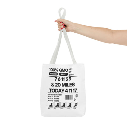 Boots - Urban Activist Tote Bag - Stylish Human Rights Power Bag with Designer Graphics