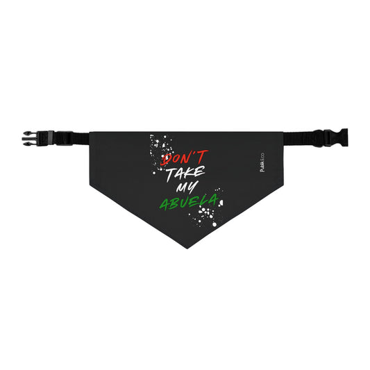 Don't Take My Abuela – Pet Graffiti Bandana Collar