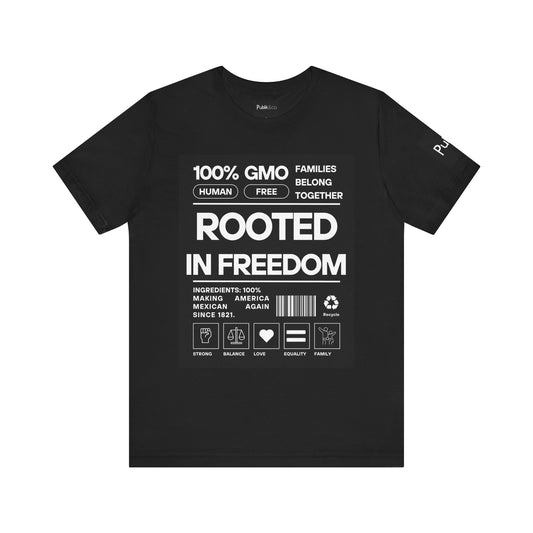 Rooted In Freedom - Designer Graphic Tee - Urban Protest Unity Street Wear