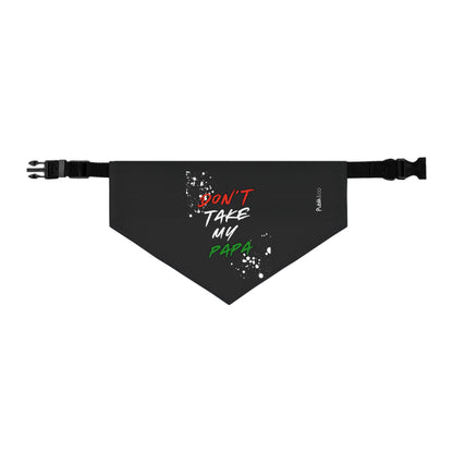 Don't Take My Papa - Pet Graffiti Bandana Collar