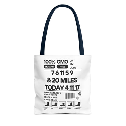 Boots - Urban Activist Tote Bag - Stylish Human Rights Power Bag with Designer Graphics