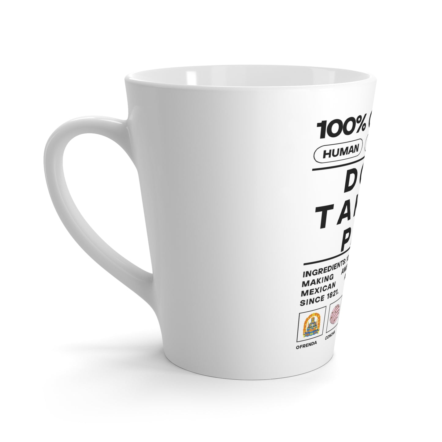 Don't Take My Papa - Latte Mug - Urban Human Rights Designer Graphic Mug