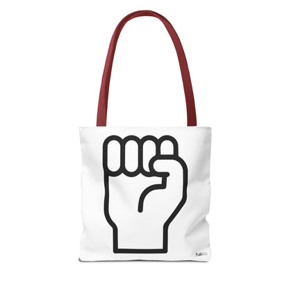 Boots - Urban Activist Tote Bag - Stylish Human Rights Power Bag with Designer Graphics